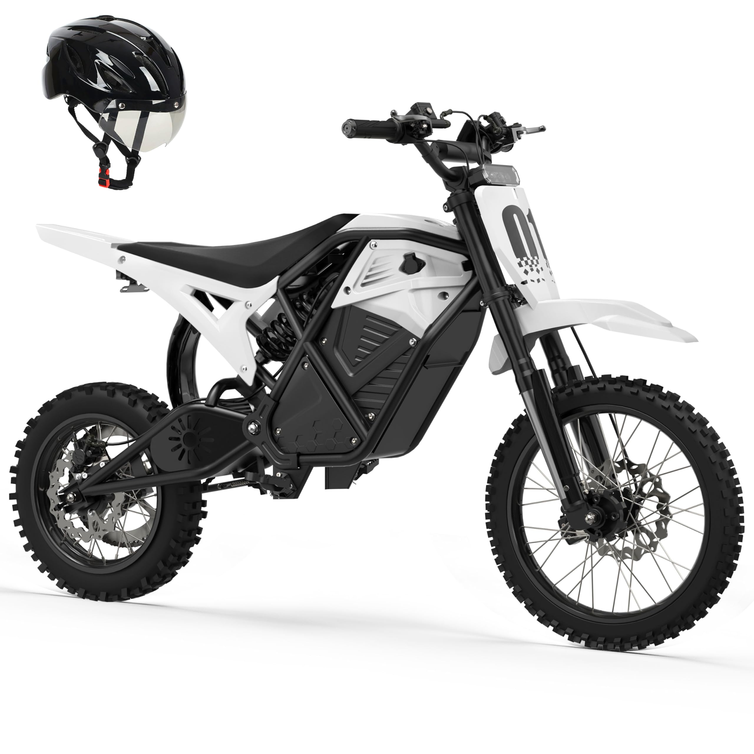 ESKUTE EDB001 White Electric Dirt Bike