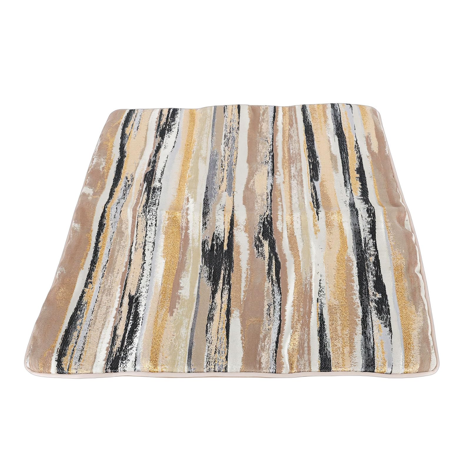 Sonew 4 Pezzi Boho Fodere per Cuscini Decorativi Fodere in Tessuto Morbido Oro per Divano Divano Poltrona Letto Set Federa in Poliestere per la Casa Decorazioni per la Casa (50,8x50,8 cm/20x20