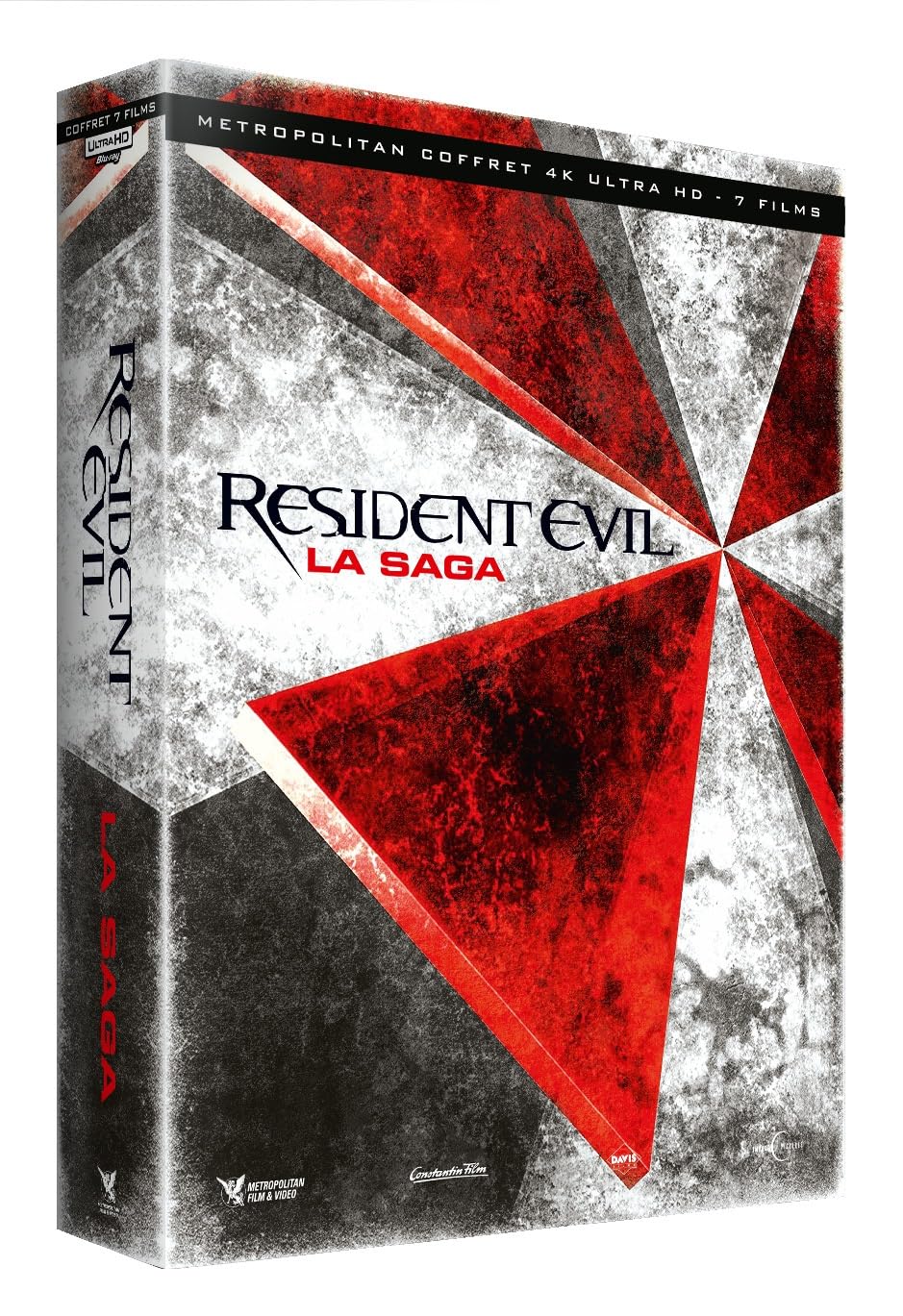 L'intégrale Apocalypse Extinction Afterlife Retribution + Resident Evil : Chapitre Final 4K UHD + Blu-Ray