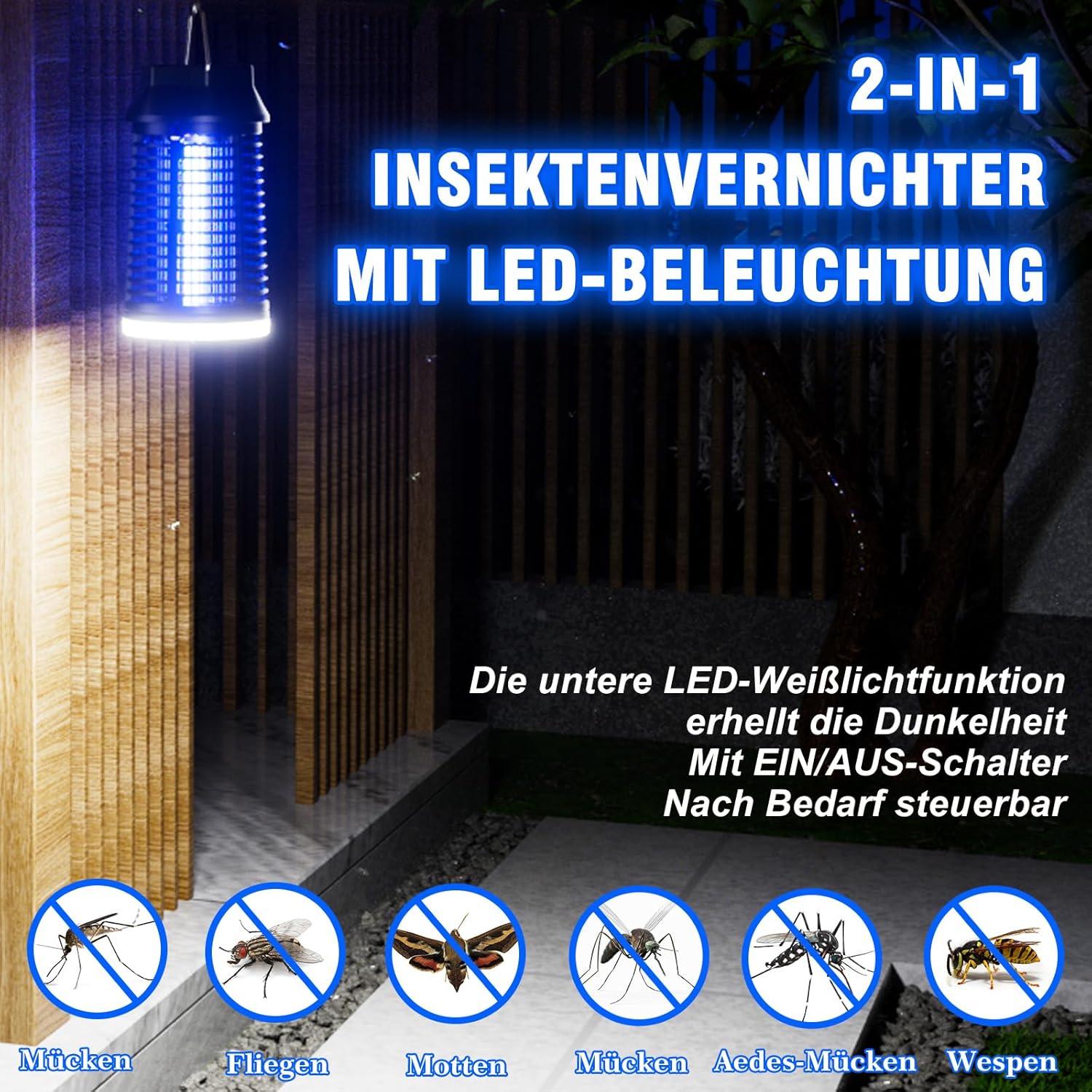 Lukasa Insektenvernichter: Effektiver Schutz gegen Mücken und Fliegen!