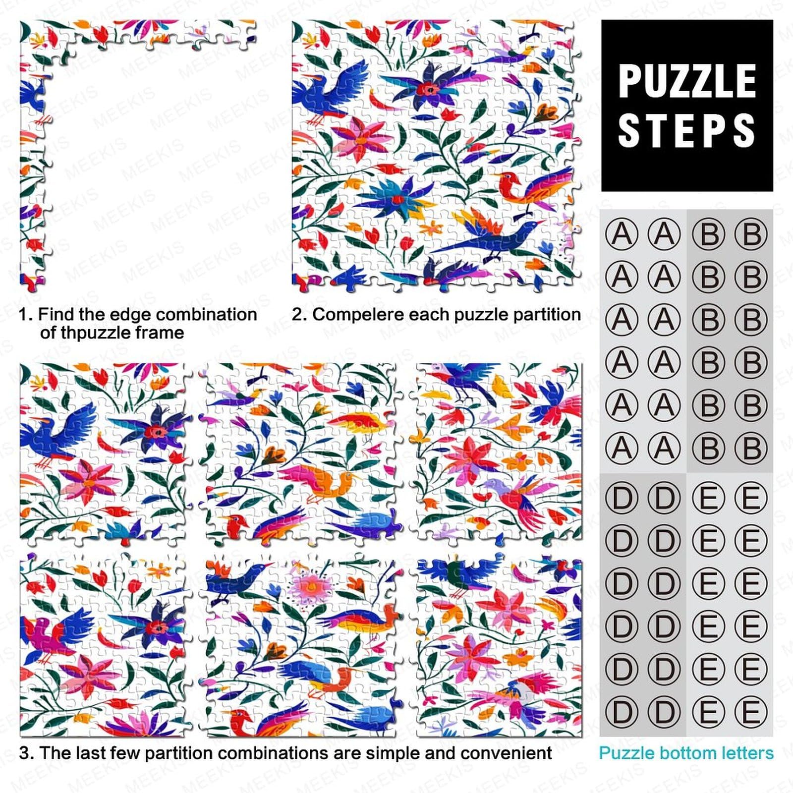 Naturalne zwierzęta Puzzle 1000 sztuk dla dorosłych Puzzle Gra edukacyjna dla dorosłych Wyzwanie Zabawka Wymagające gry logiczne Prezent dla wszystkich kobiet i mężczyzn 1000 sztuk (75 x 50 cm)