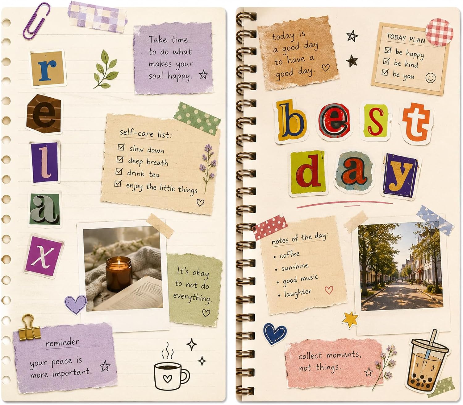 2100+ Pcs Scrapbook Letter Stickers Book, for Junk Journal, Scrapbooking, Journaling, Ransom Note Crafts, DIY Crafts - 30 Sheets of Waterproof Glossy Vinyl Letters, Great for Cards, Gifts, Home Decor