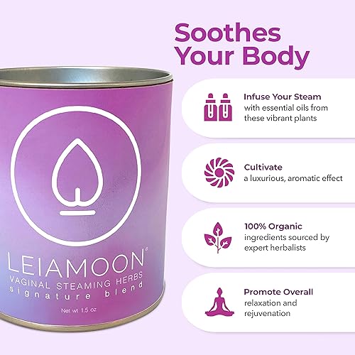 Miniatura 5 de Yoni Steam Herbs Signature Blend, Yoni Herbs para limpieza y tonificación, uso en asiento de vapor V o baño sentado, hasta 11 vapores, 1.5 oz -