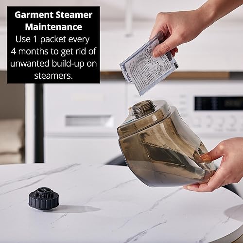 Miniatura 9 de SALAV X3A - Vaporizador de ropa comercial de tamaño completo resistente con pedales y tanque de agua extragrande de 101.5 onzas (azul marino) y