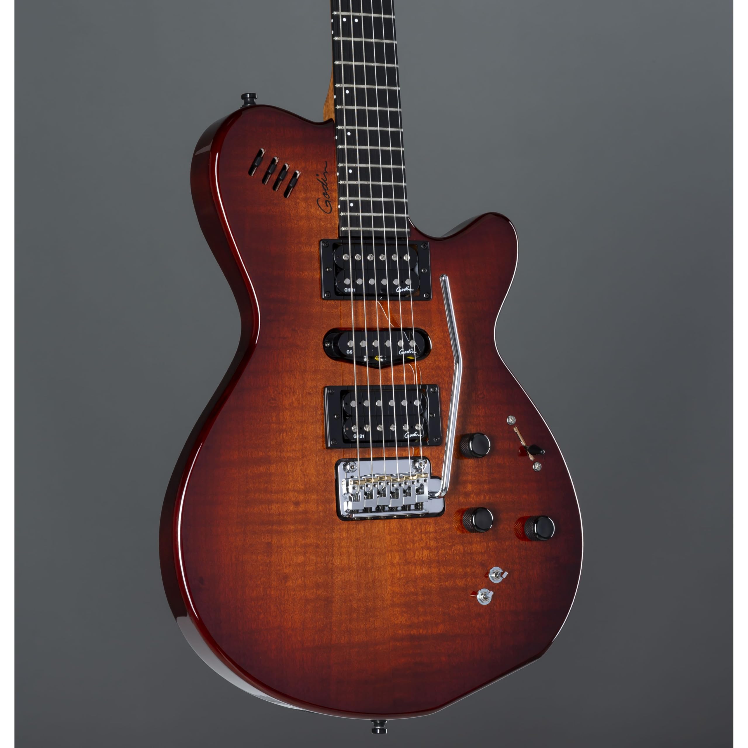 Amazon | Godin (ゴダン) xtSA エレキギター アコギ シンセ の3つの
