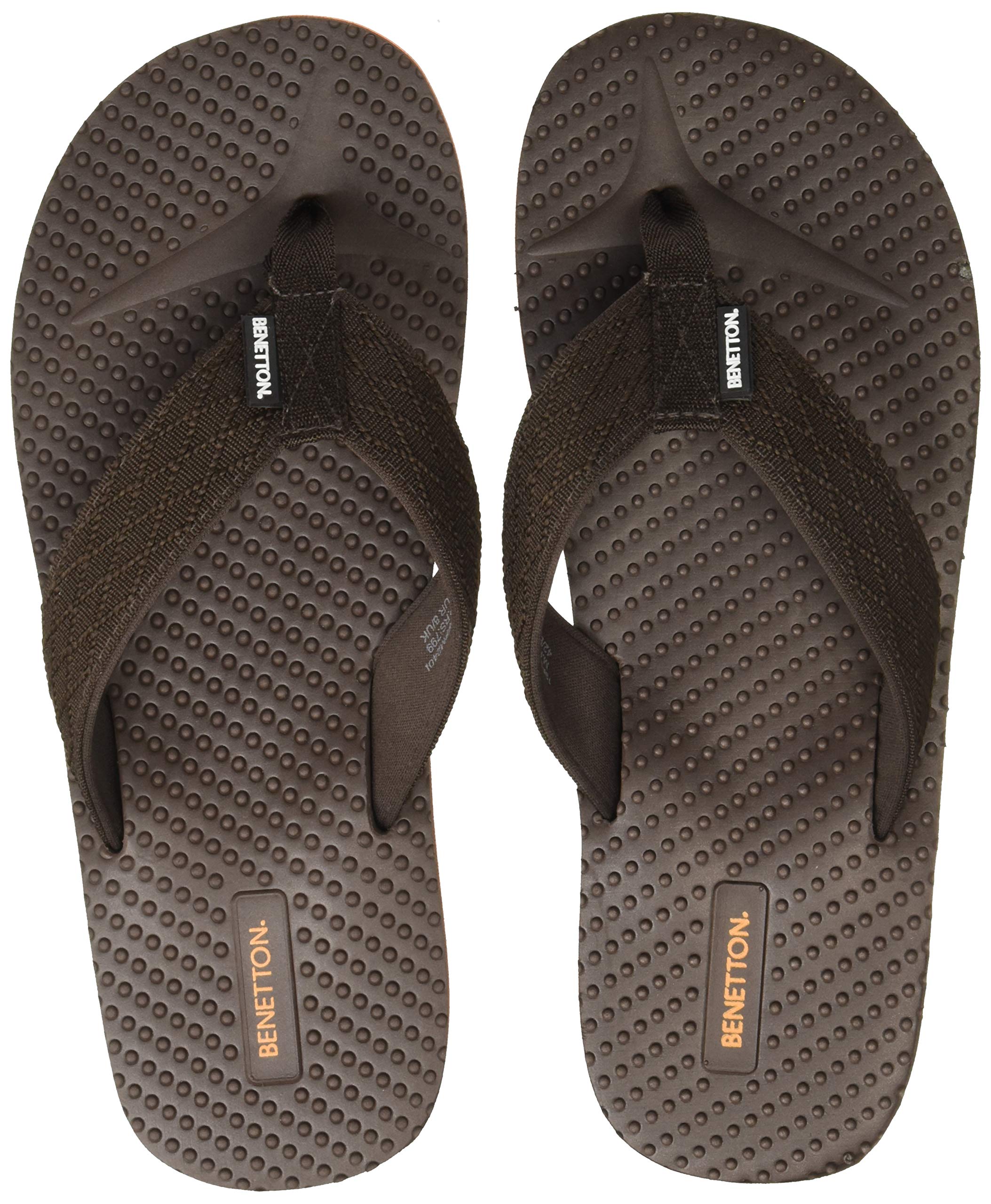 United Colors of Benetton Men Flip Flops Grey Slippers-6 UK/India (40 EU) (19P8CFFPM240I) (B07L635LPP) Amazon Price History, Amazon Price Tracker