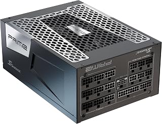 Seasonic Prime TX-1300 | 1300W | 80+ Titanium| ATX 3.0 & PCIe 5.0 Ready| Full Modular | ATX Form Factor | Premium Japanese Capacitor | Nvidia RTX 30/40 Super & AMD GPU Compatible (Ref. SSR-1300TR2)