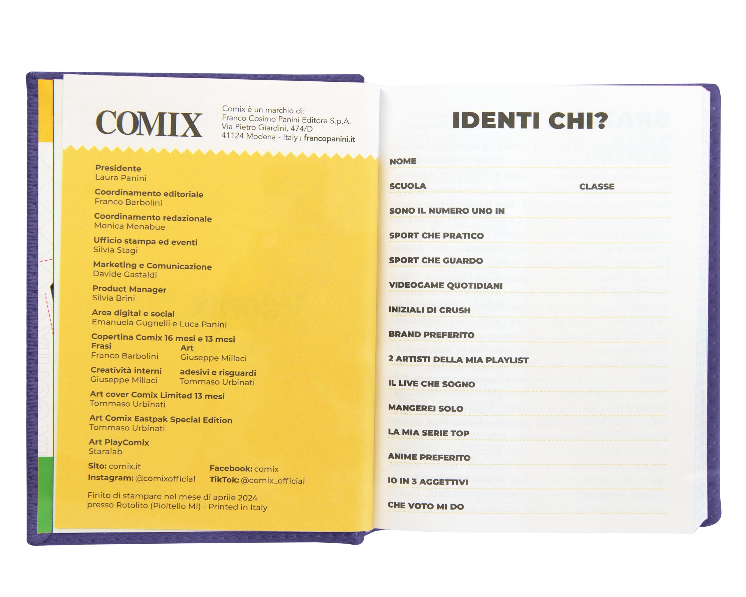 COMIX Special 2024-2025 16-Month Daily Diary for Boys and Girls with Hardcover 576 Coloured Pages and Cute Stickers - Image 4