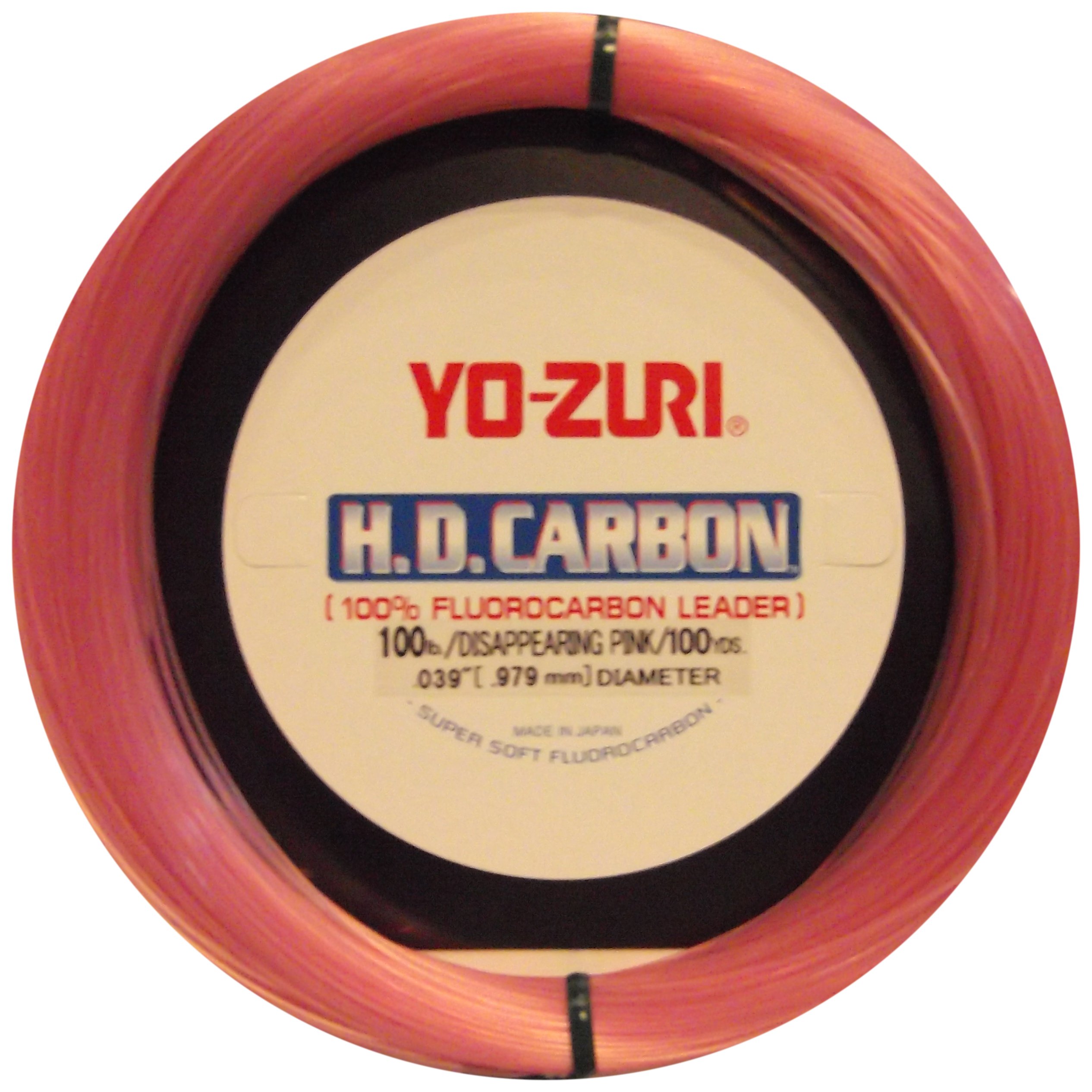 Bassinier Yo Zuri H.D Carbone Fluorocarbone – 30 Yds, 40 Lb, Rose