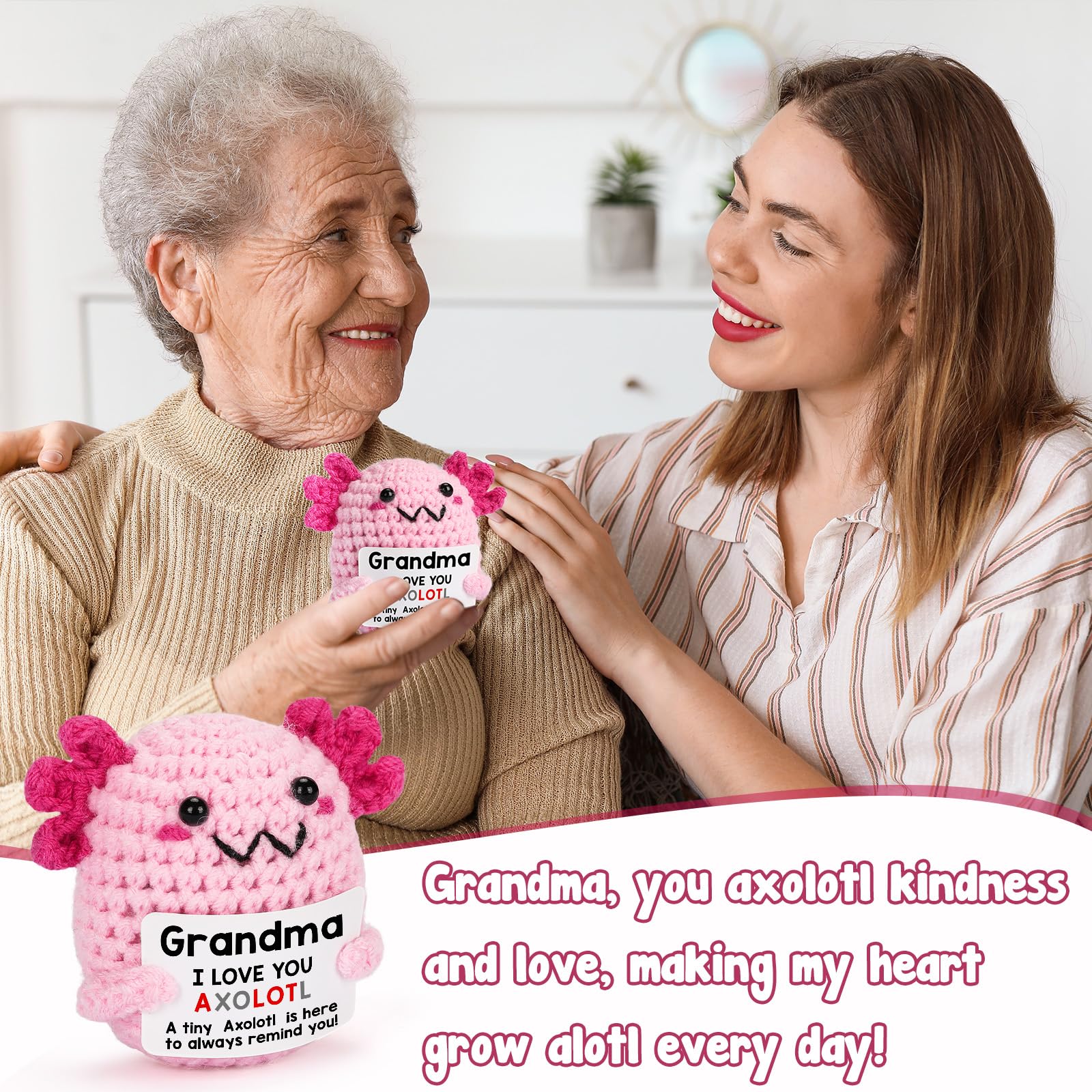 Amazon.com: WEYON Grandma Gift from Granddaughter, Mini Handmade