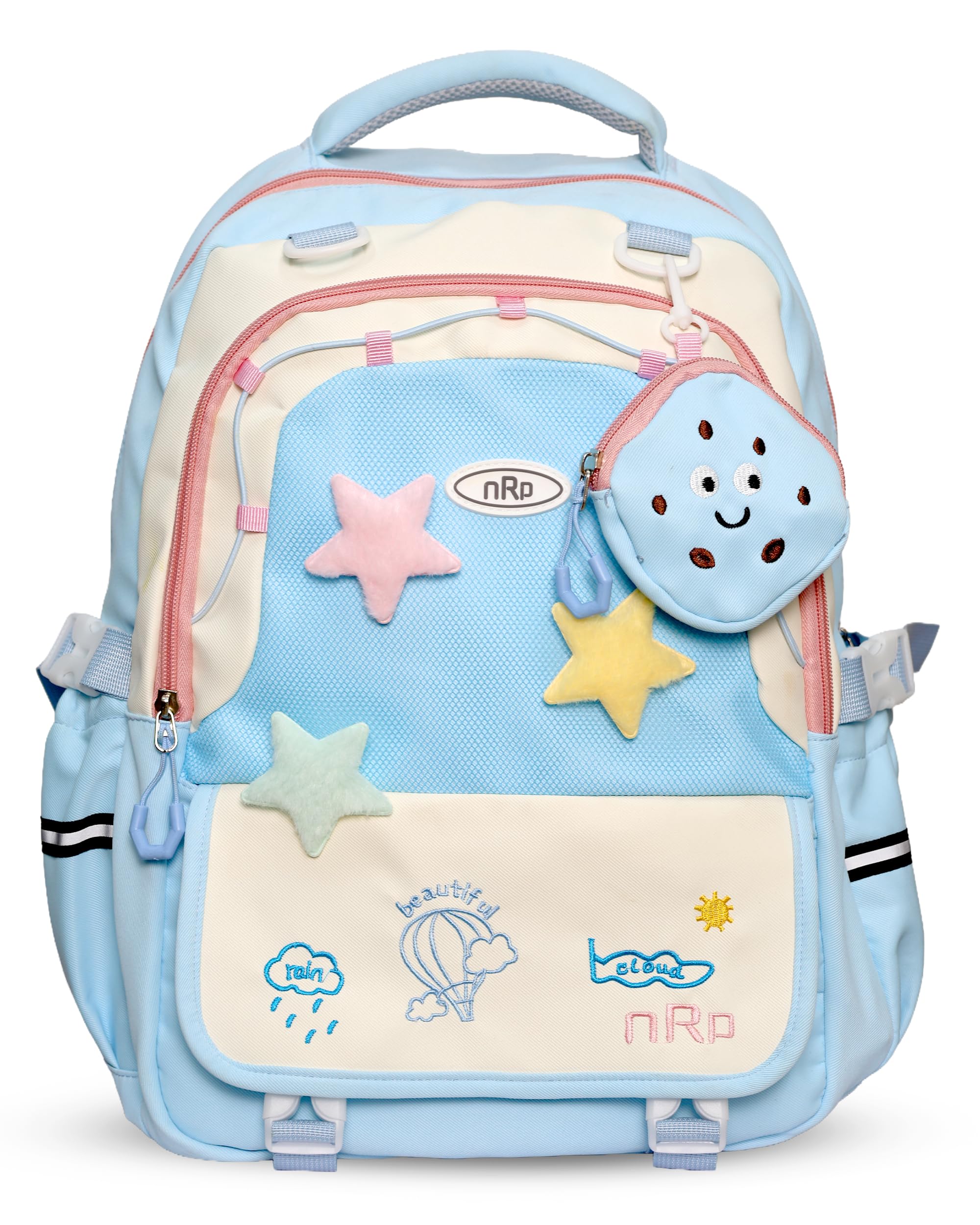 nrp Premium 30 L School Backpack for Boys and Girls with Ergonomic Back Support Notebook Compartment Durable Fabric Kids School Bag-picture-55