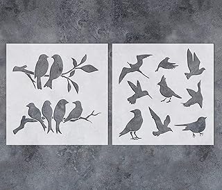amazon com bird stencil