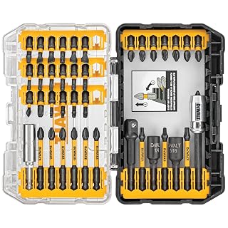 DEWALT Screwdriver Bit Set, Impact Ready, FlexTorq, 40-Piece (DWA2T40IR) - Amazon product rated Grade A
