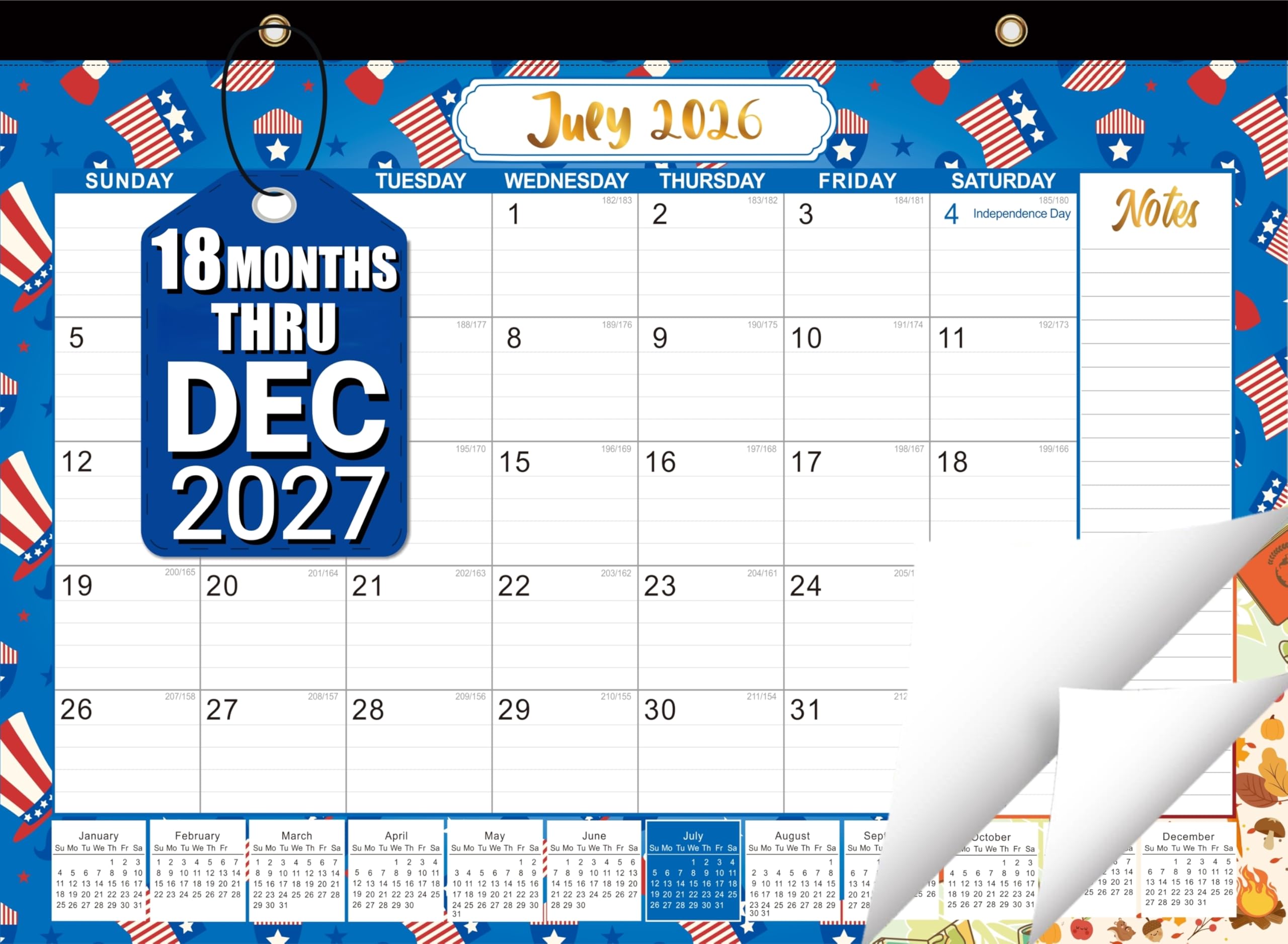 18-Month Desk Calendar — original gift idea