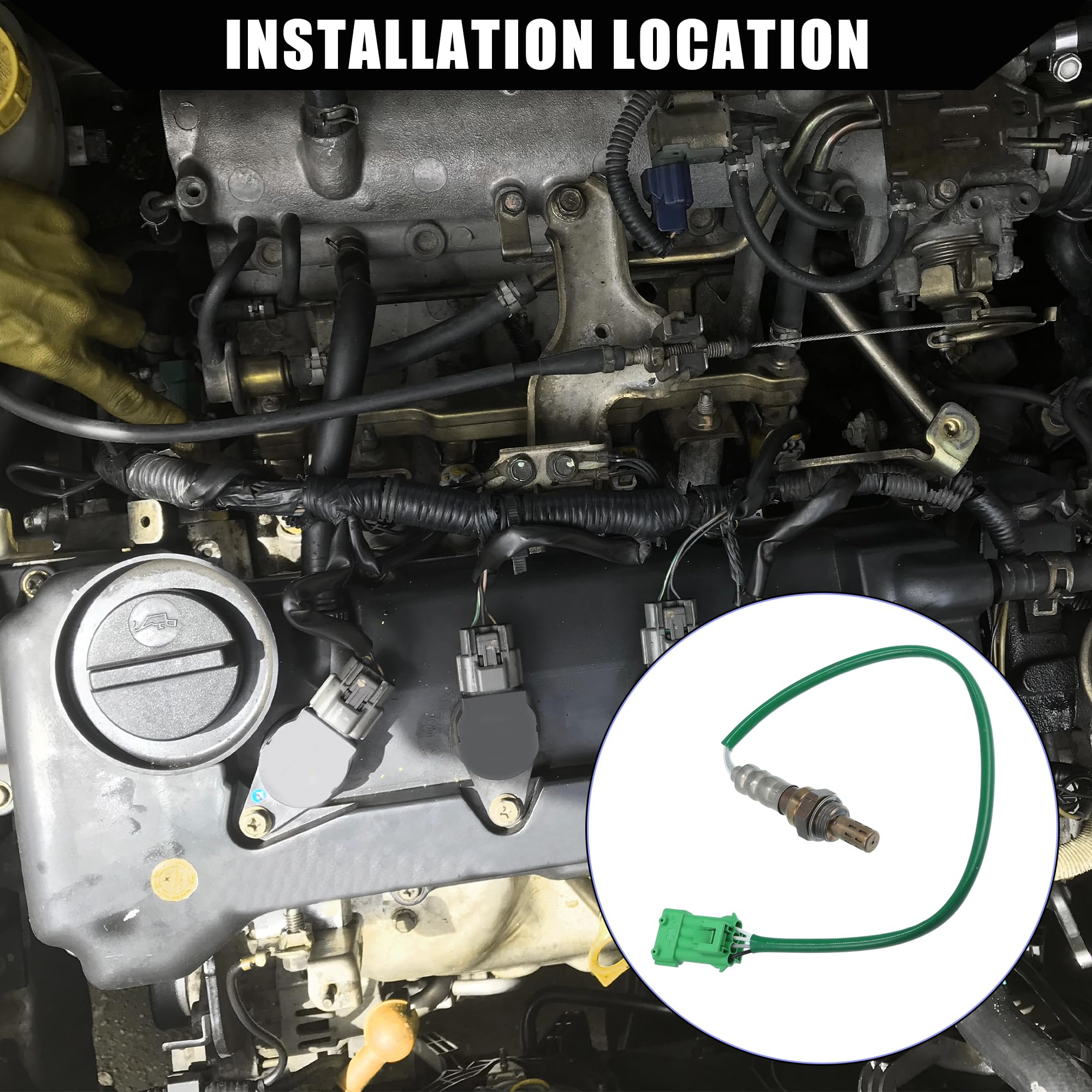 Capteur D'Oxygène Amont Avant Pour Citroen C3 1.1 Lpg 06-09 1pc