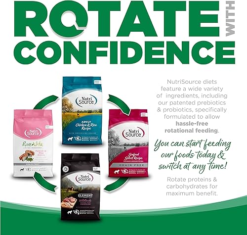 Miniatura 4 de NutriSource Choice - Alimento seco para perros, pollo y cebada, 30 libras