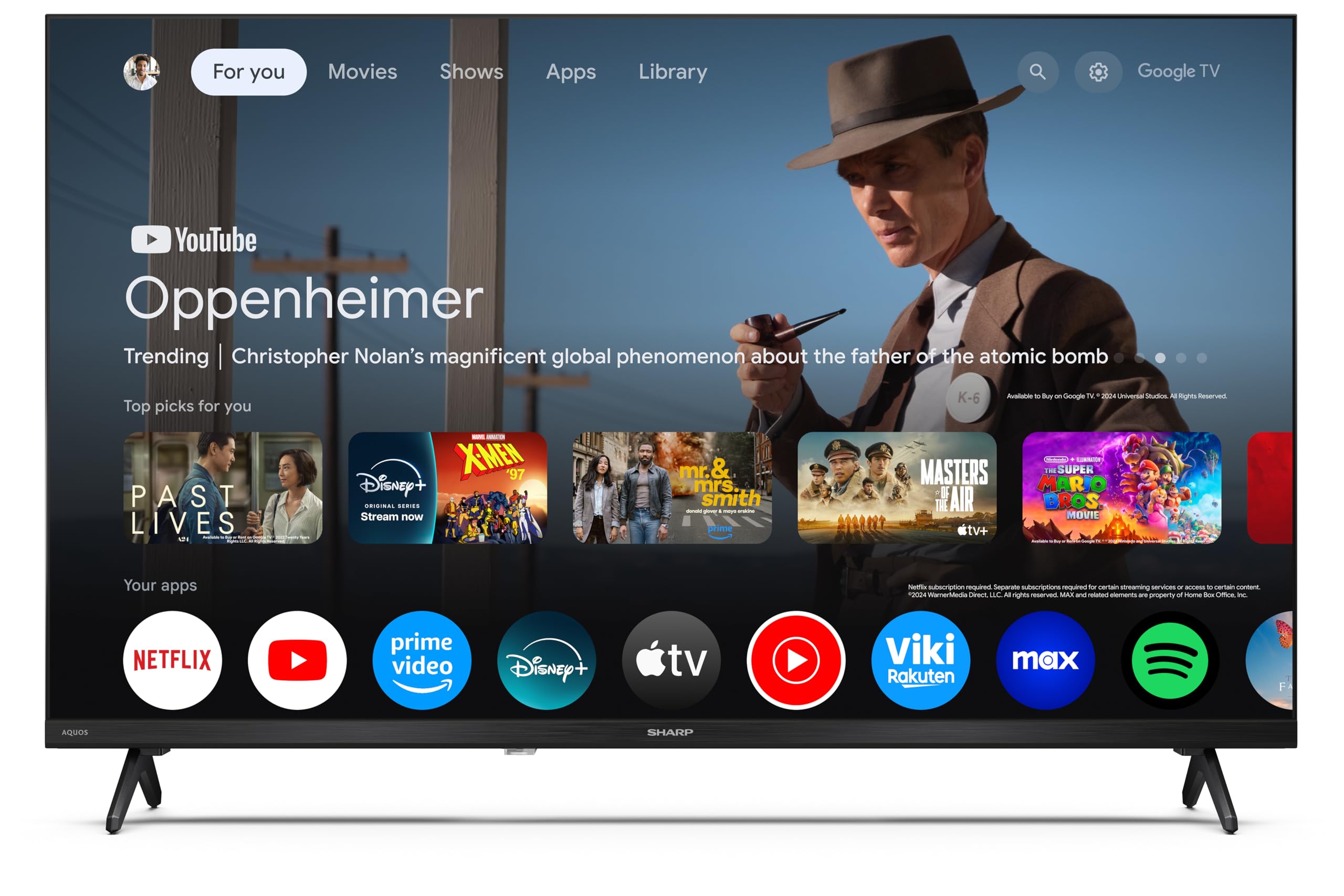 Sharp 32HF2365E GOOGLE TV 32