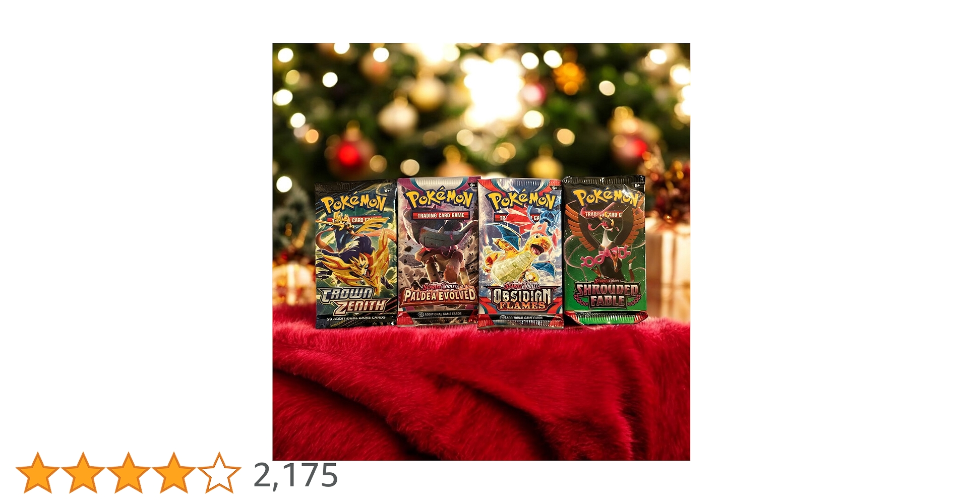 Authentic Pokemon TCG Value Pack, 4 Booster Packs, 40 Cards.