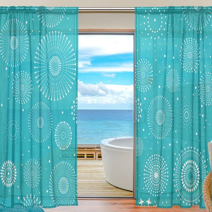 購入額33600円　花火模様カーテン　遮光 購入額33600円花火模様カーテン遮光