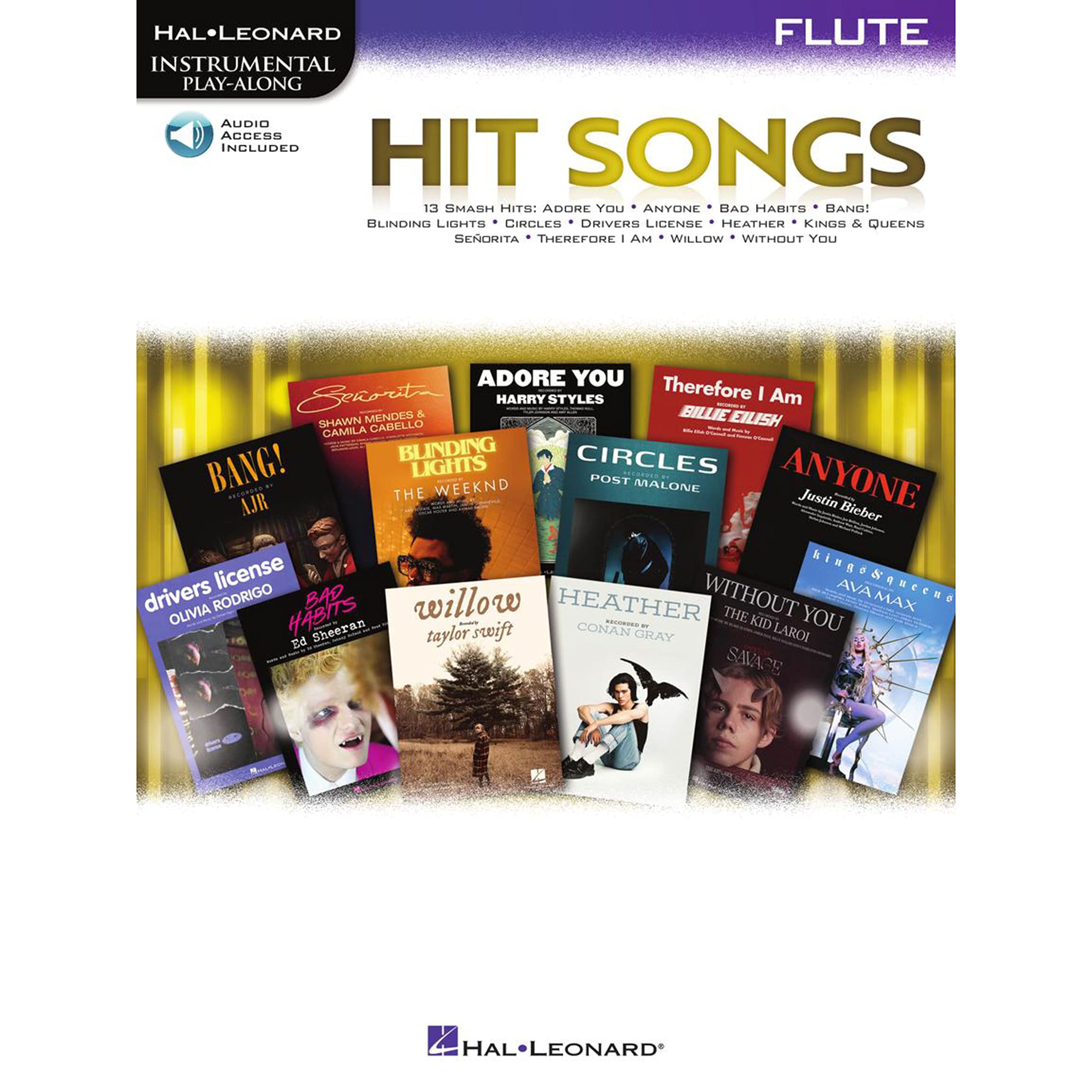 Hit Songs. Flute (Hal Leonard Instrumental Play-Along)
