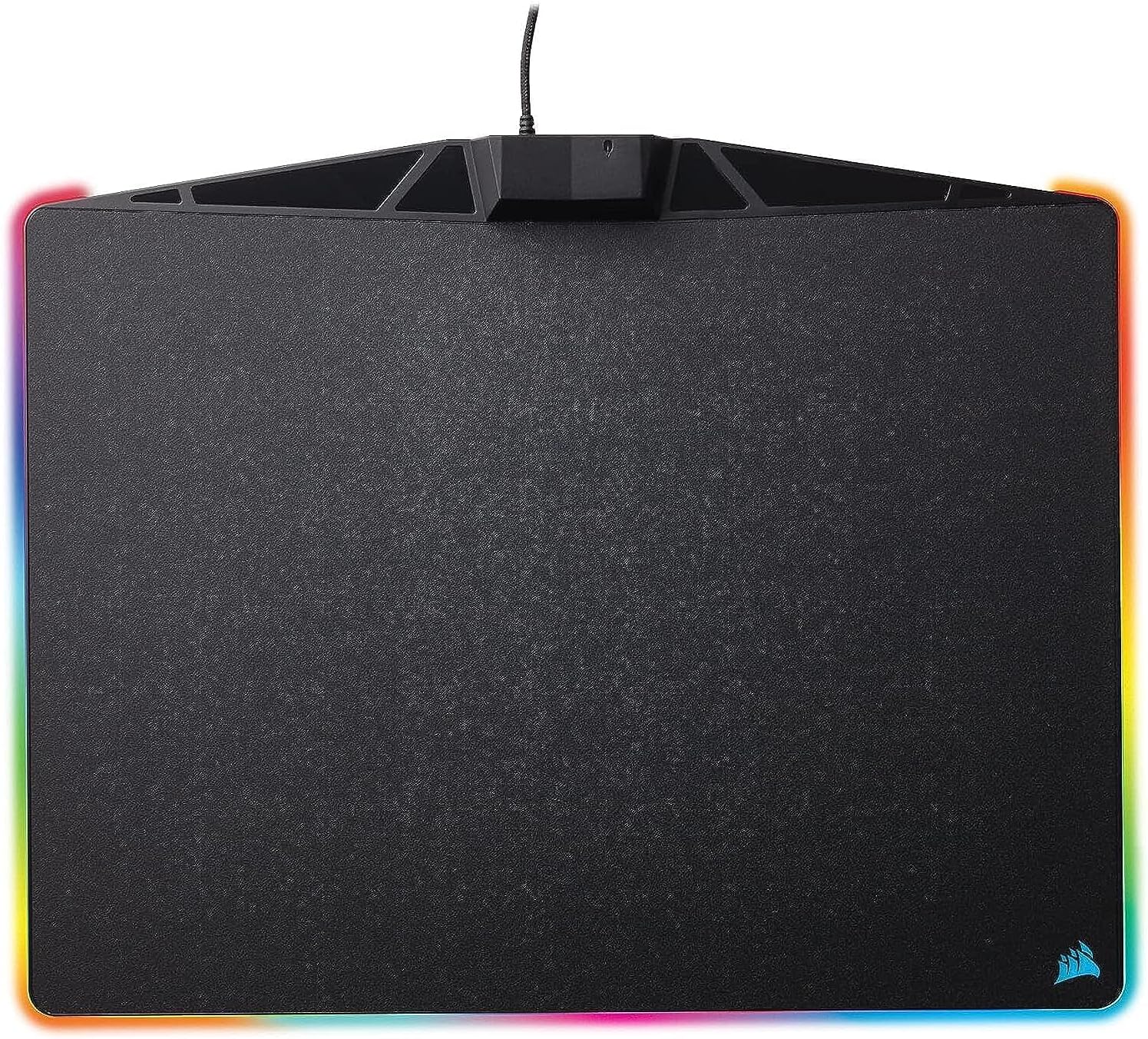 Corsair MM800 Polaris RGB Mouse Pad - 15 RGB LED Zones - USB Pass Through - High-Performance Mouse Pad Optimized for Gaming Sensors, Black