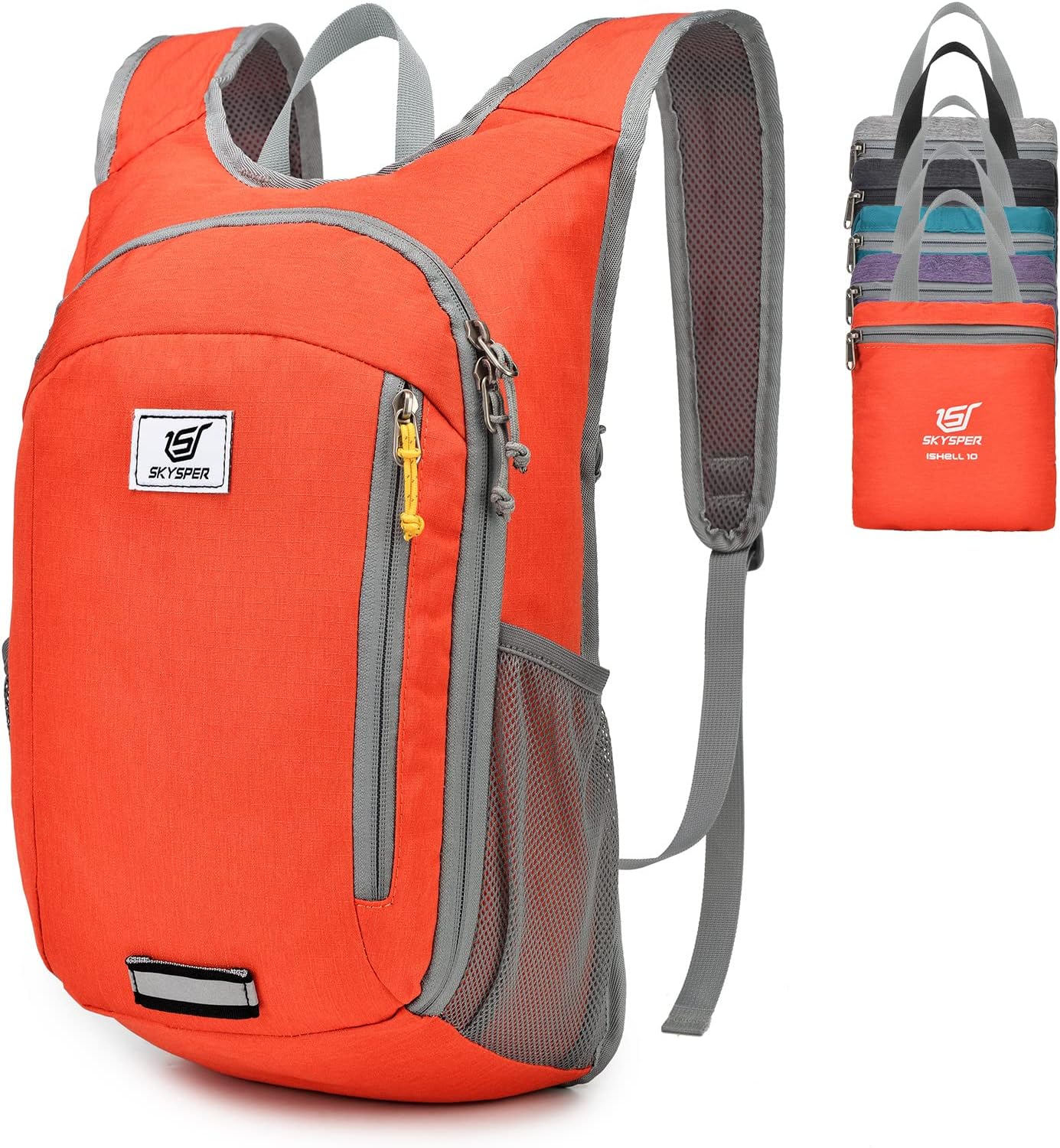 Small Daypack 10L Hiking Backpack Packable Lightweight Travel Day Pack for Women Men