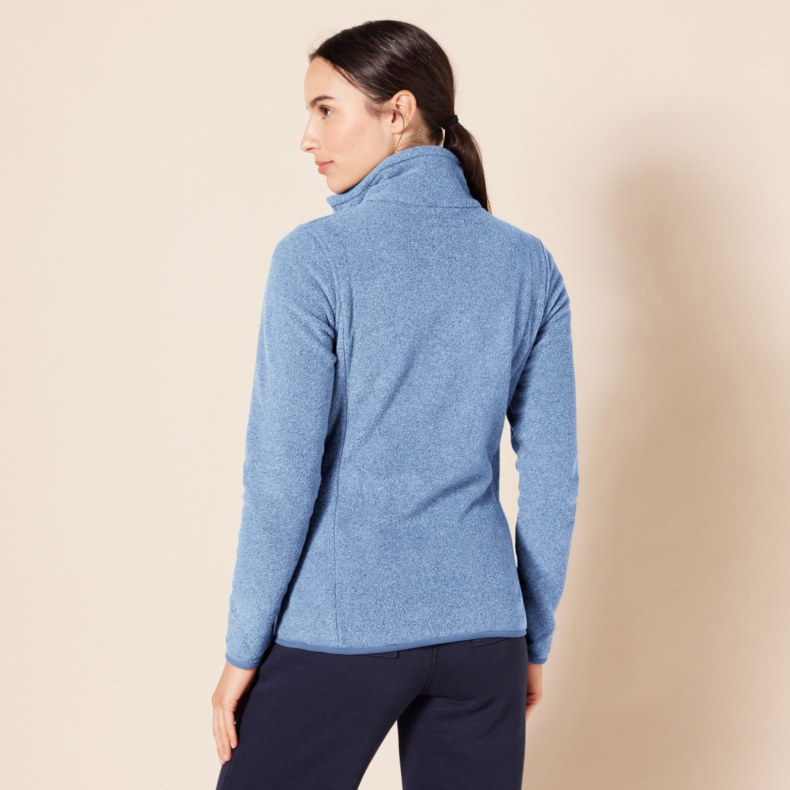 Amazon Essentials Donna Giacca in Pile Morbido con Cerniera Intera dal Taglio Classico (Disponibile in Taglie Forti)