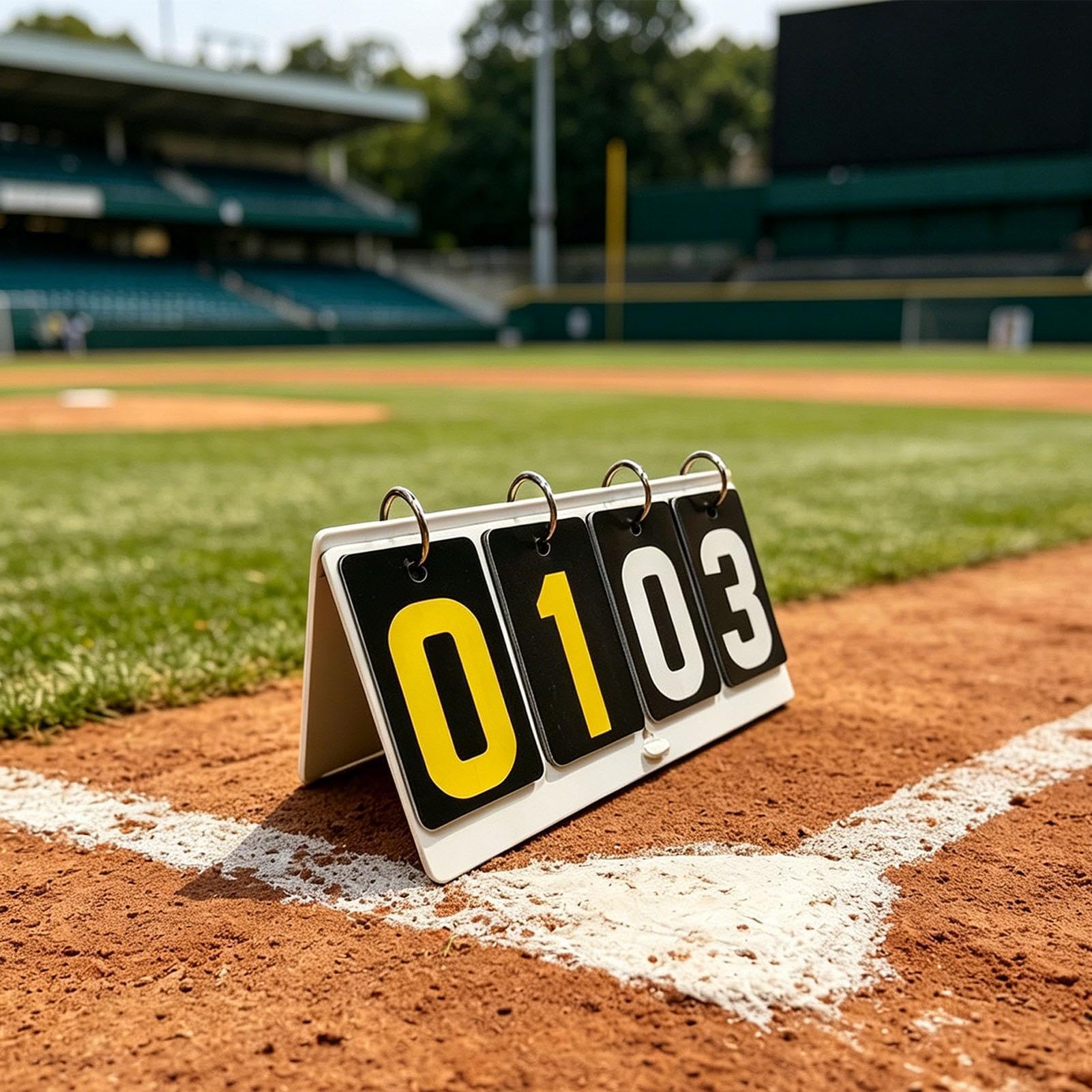 Genérico Segnapunti, supporto Flipper per visualizzare i numeri, tabellone punteggio digitale per basket, per baseball, calcio, pallavolo, competizioni all'aperto e palestra