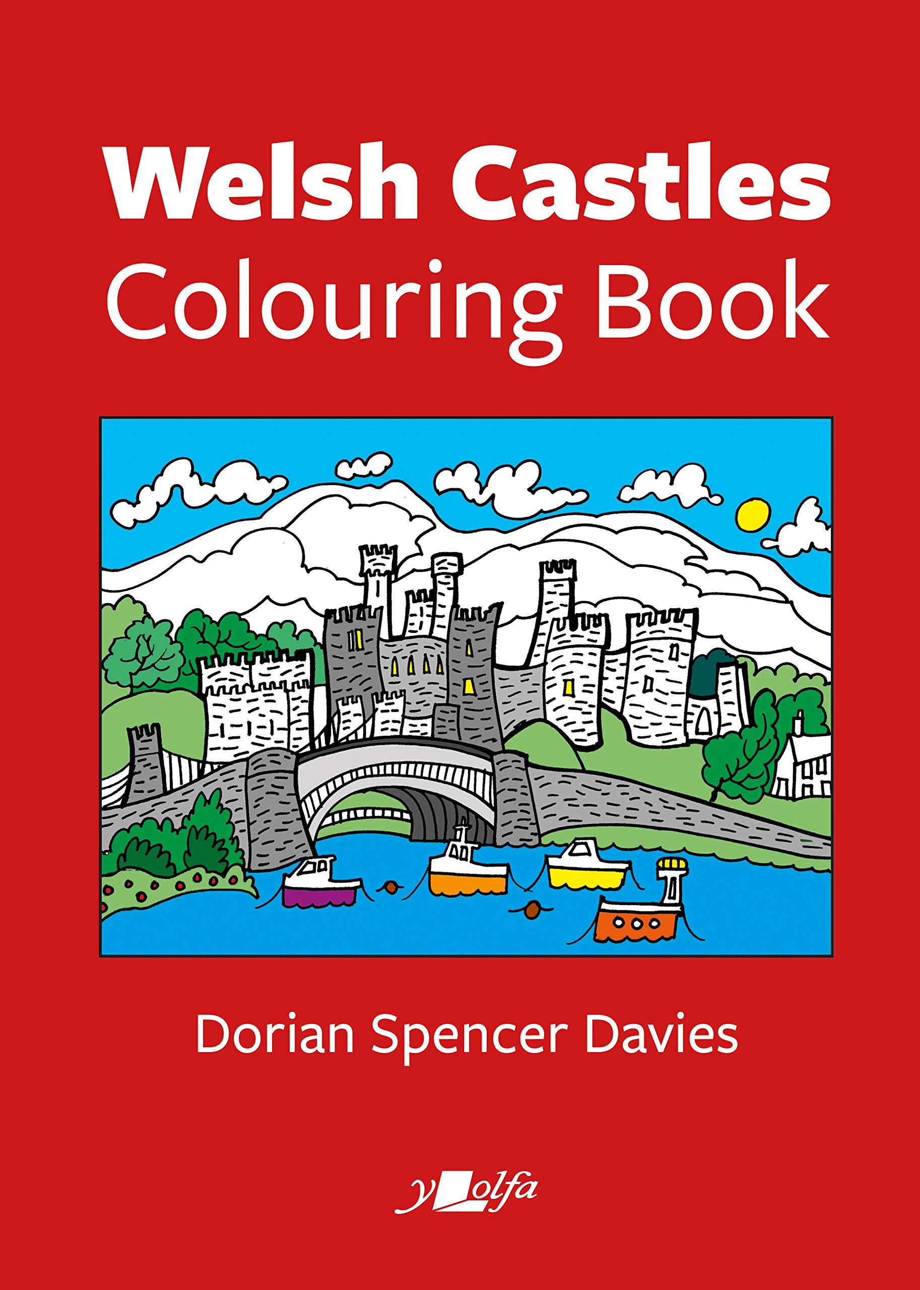 Welsh Castles Colouring Book