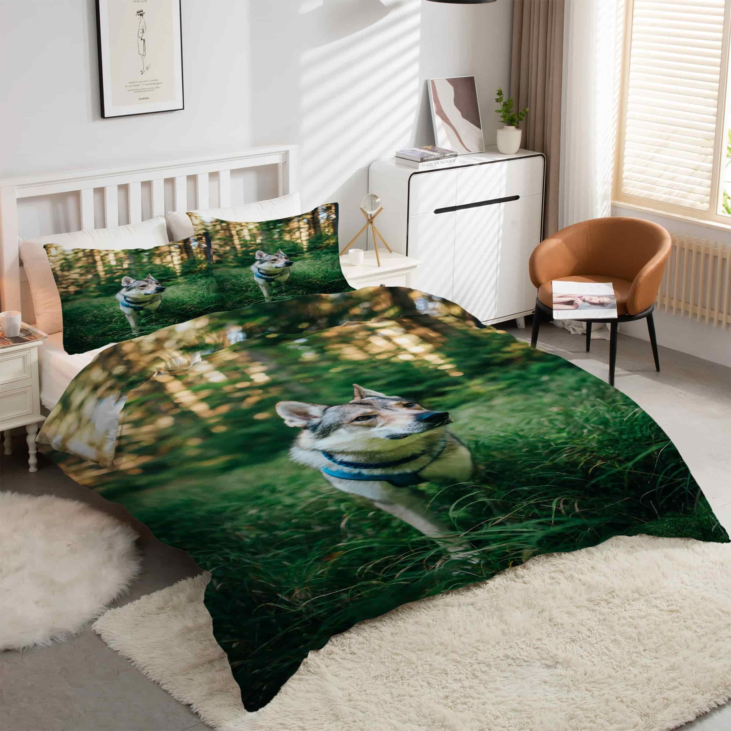 Parure de lit 90x190 animal douce pour en finir avec les corvées de repassage