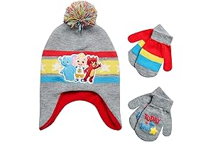 Cocomelon Beanie and Mittens Set for Boys: The Ultimate Winter Warmth