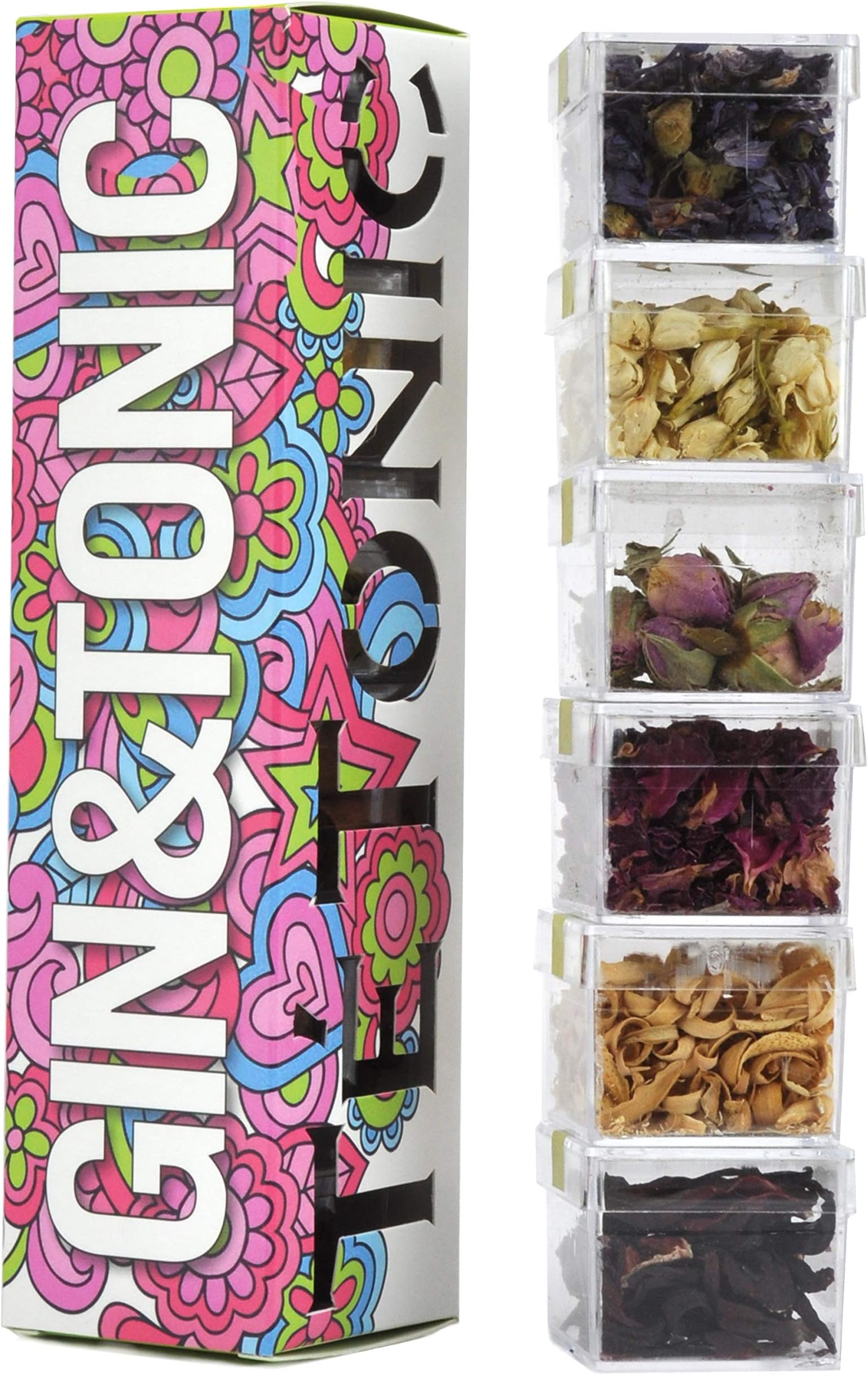 Tonic Tea experience 6 Botanicals Flower Power Collection For Gin & Tonic 21 g