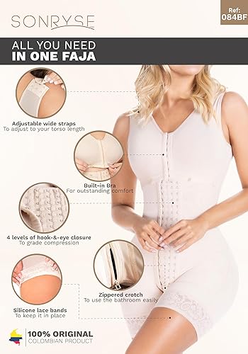 Miniatura 5 de Sonryse Tummy Tuck Post Surgery Compression Garment Stage 2 BBL Faja Shapewear for Women Tummy Control Fajas Colombianas