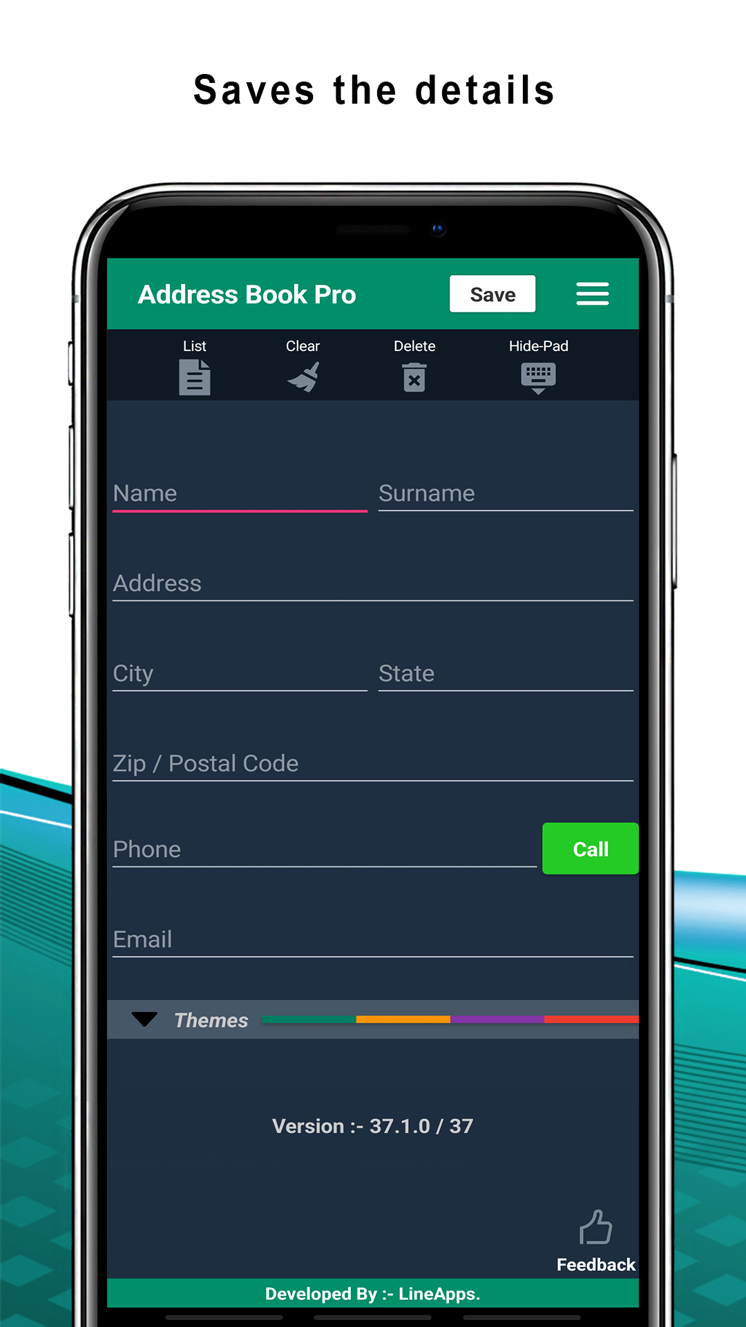 Address Book Pro App on Amazon Appstore