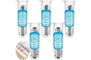 500-Piece Entomology Insect Pins Kit for Lab Dissection and School Projects