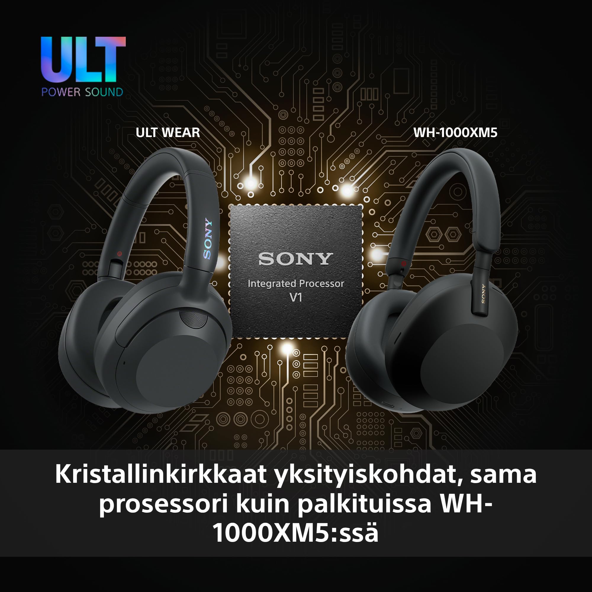 Sony ULT Wear - ULT Power Sound özellikli kablosuz Bluetooth