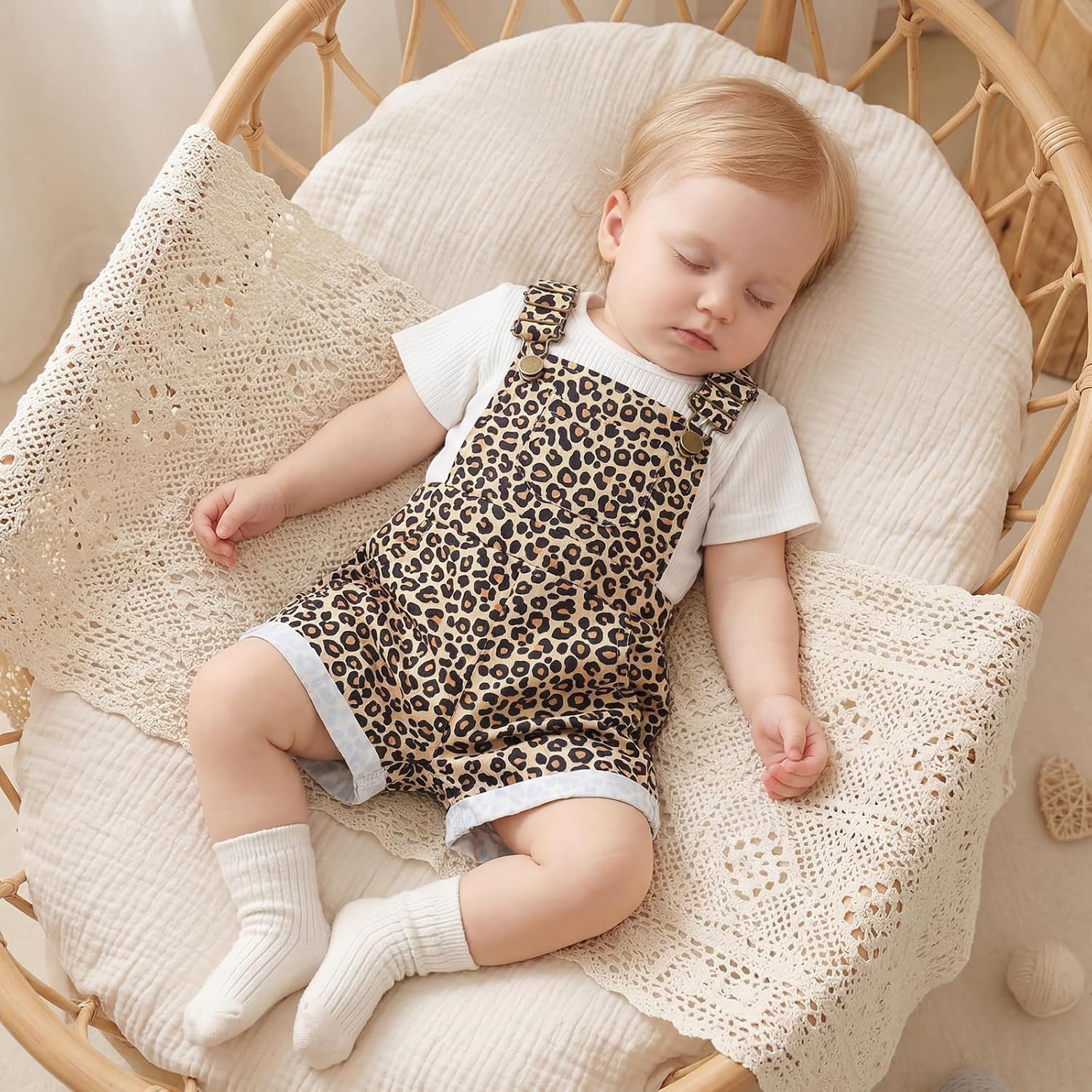 Toddler Girl Jean Overall Shorts Baby Girls Summer Shortalls Flower Bow Sleeveless Denim Suspender Shorts