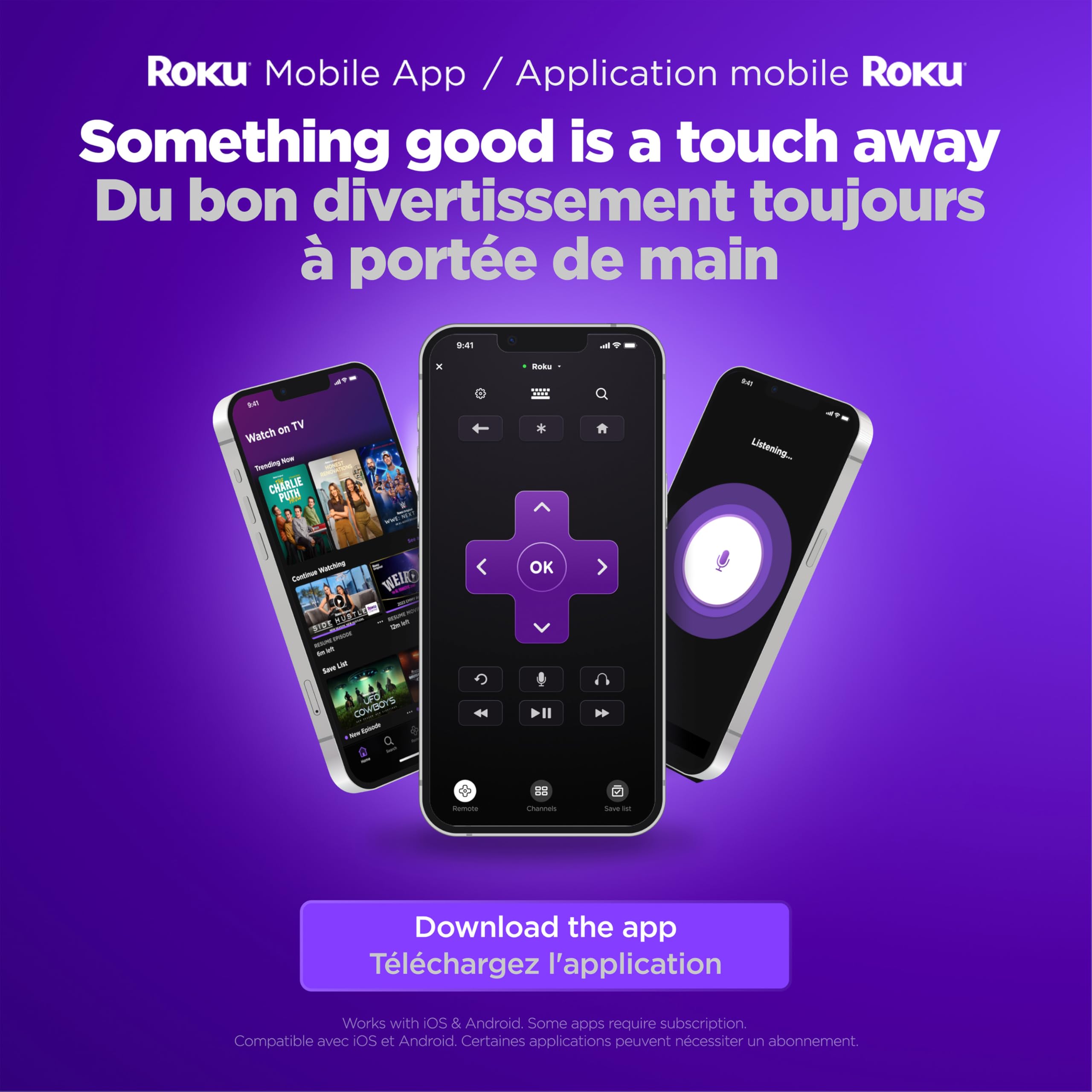 Roku Streaming Stick 4K 2022 (Official Manufacturer Product) | Streaming Device 4K/HDR/Dolby Vision with Voice Remote with TV Controls and Long-Range Wi-Fi