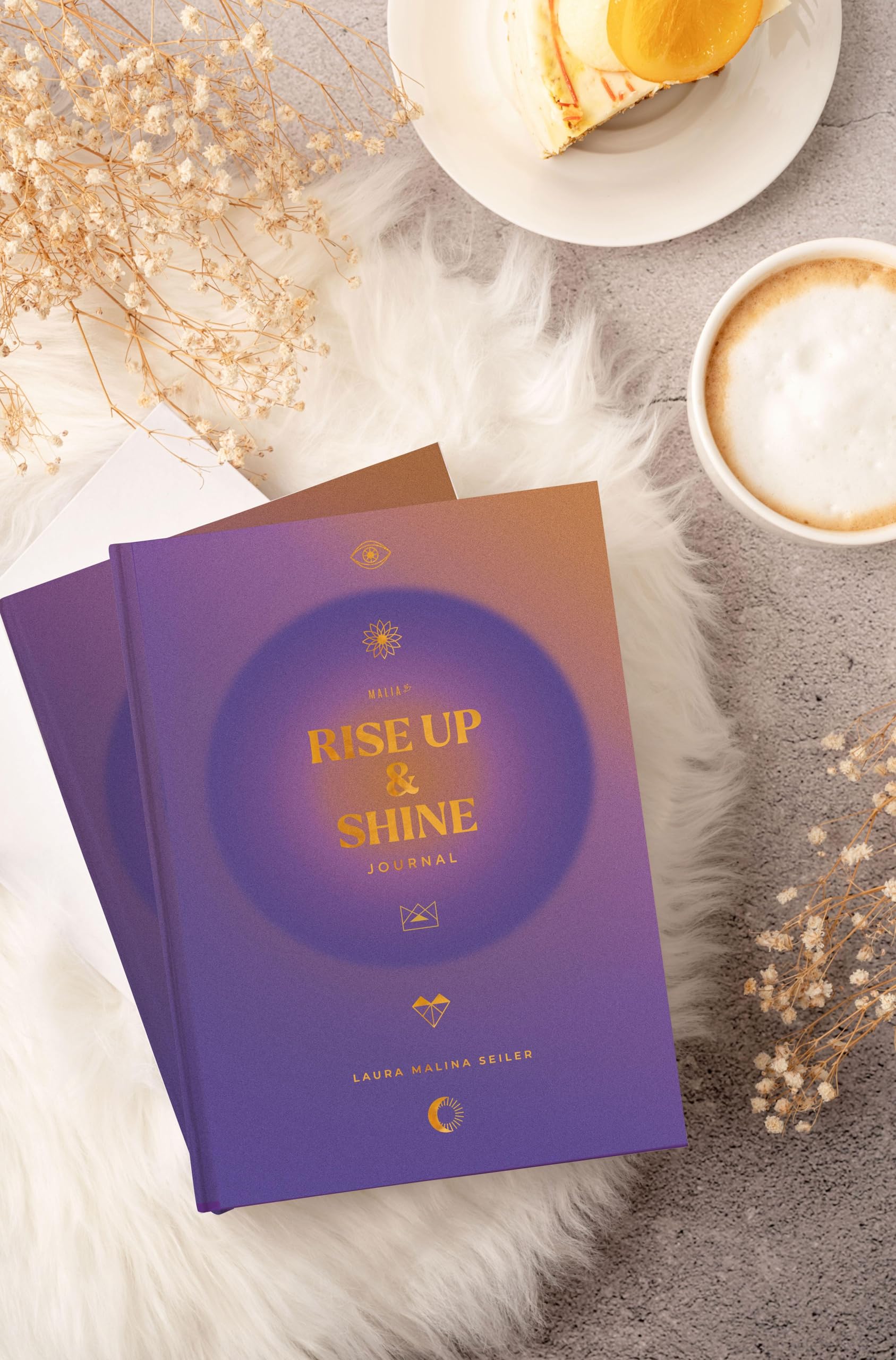 Rise Up & Shine Journal 2026: Entdecke mit diesem Journal deine Schöpferkraft, entfalte dein Potenzial und erschaffe dein außergewöhnliches Leben. Das ... der Bestseller-Autorin Laura Malina Seiler