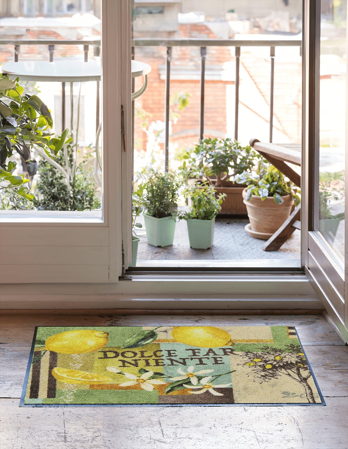 Salonloewe Fussmatte Dolce Far Niente I Schmutzfangmatte & Fußabtreter für Innen 50 x 75 cm