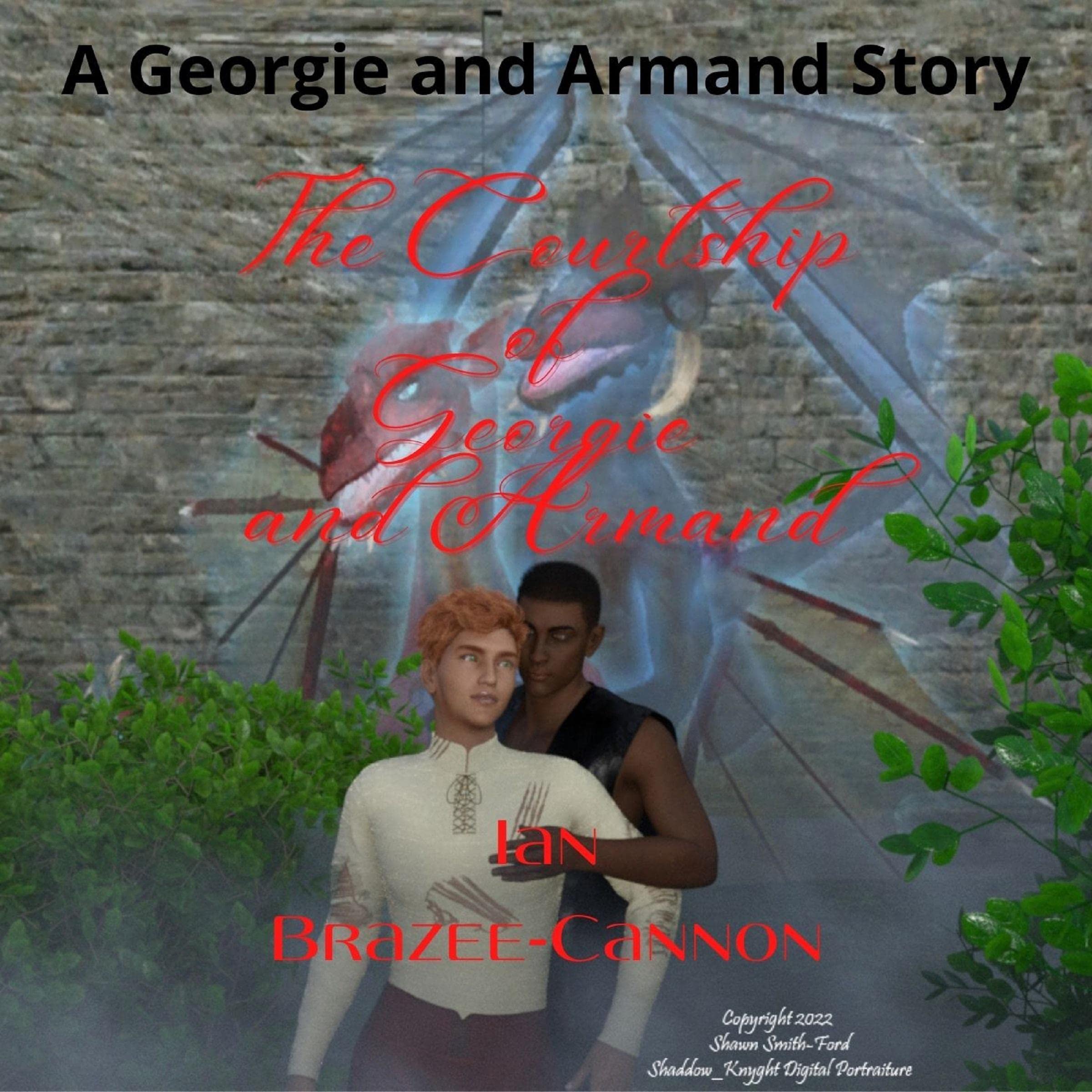 Cover art for The Courtship of Georgie and Armand