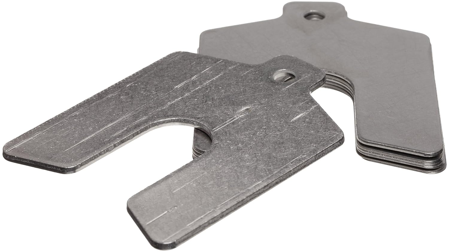 Stainless Steel Slotted Shim Shop Kit, 50mm x 50mm (Pack of