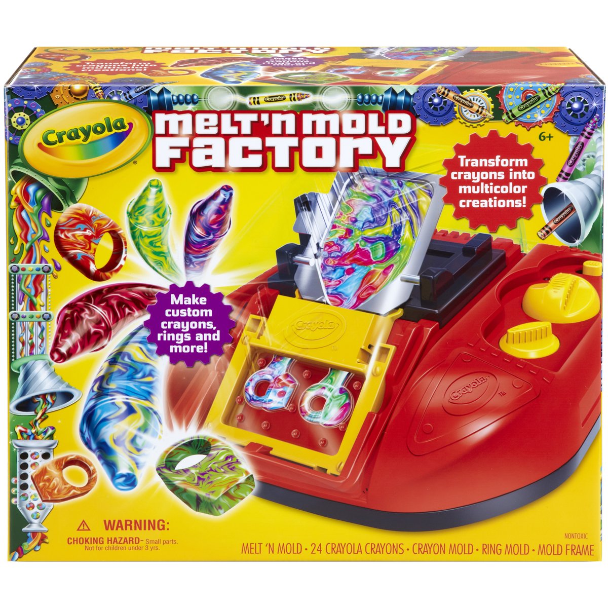 Crayola Melt 'N Mold Factory, (74-7060 