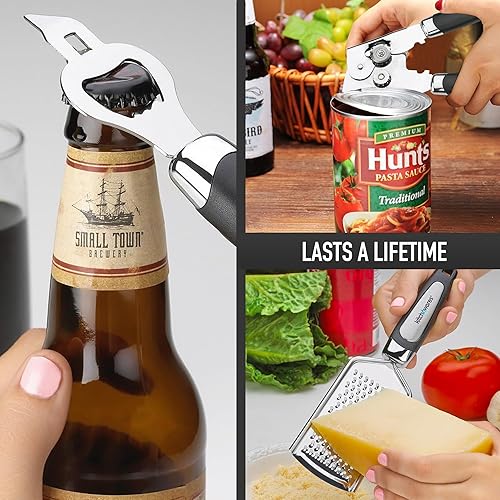 Miniatura 8 de Kitchen Ultimate - Juego de utensilios de cocina de 26 piezas para aventuras culinarias, herramientas de cocina de acero inoxidable y nailon para