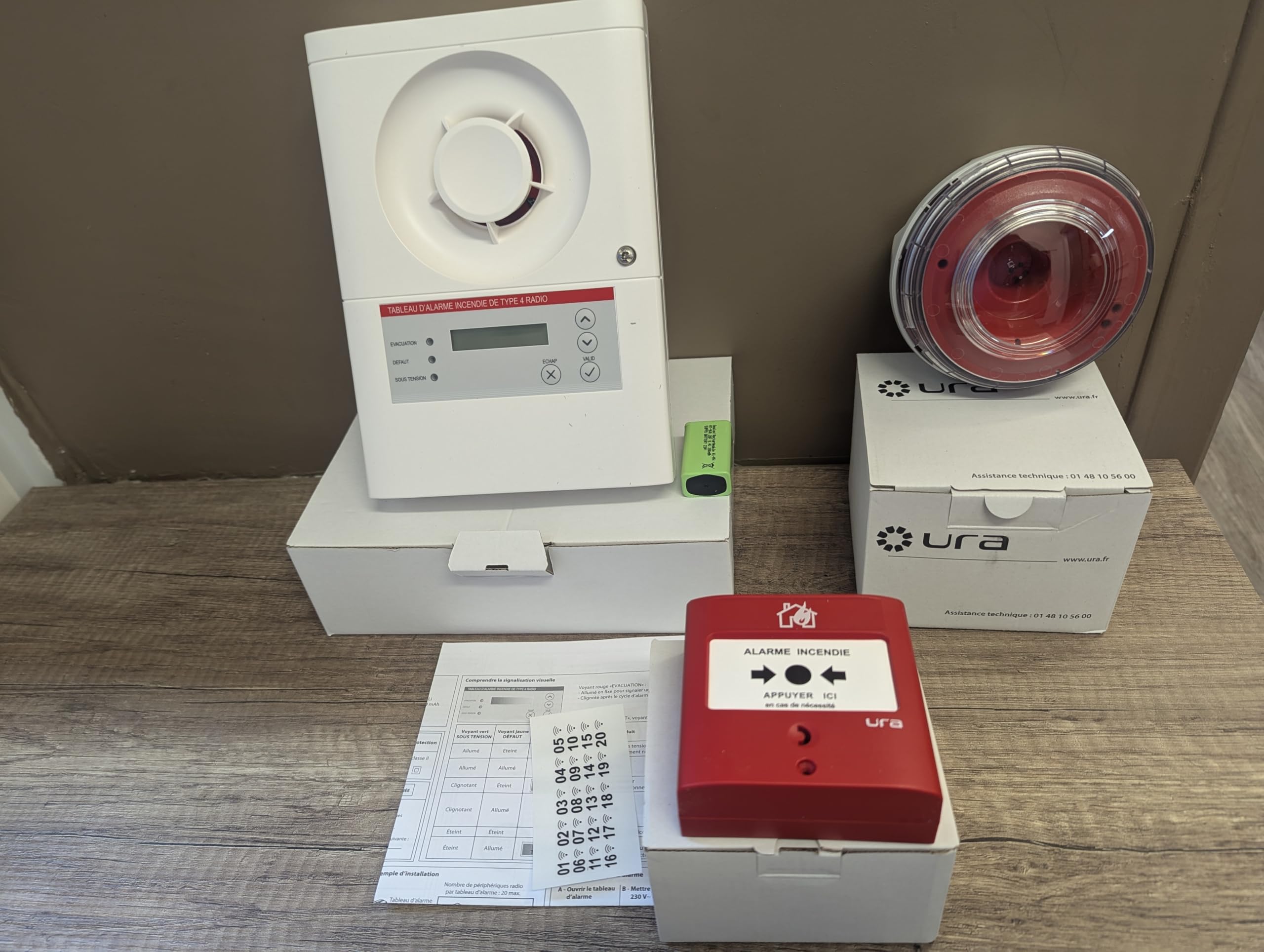KIT Alarme T4 Radio URA
