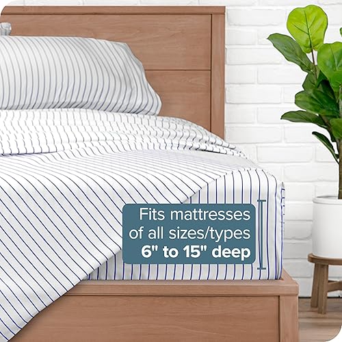 Miniatura 228 de Bare Home Juego de sábanas de tamaño individual XL, tamaño de dormitorio universitario, sábanas de microfibra ultrasuave de 1800 hilos, bolsillos 22