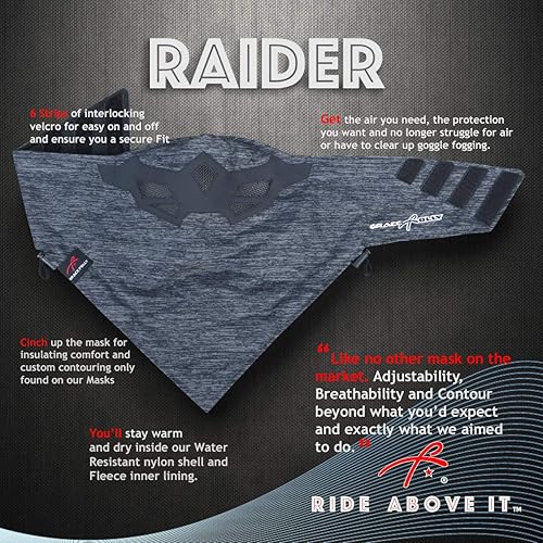 Miniatura 2 de Pasamontañas de media cara para clima frío de invierno. Usa este pasamontañas para snowboard, esquí, motocicleta. (Muchos colores)