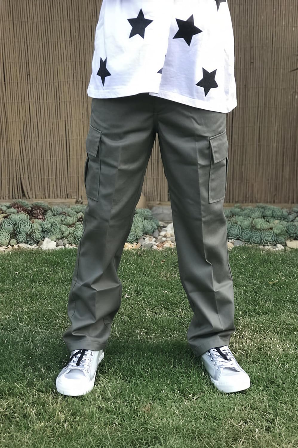 BACKBONE Boys Girls Kids Combat Army Ranger Camping Outdoor camo Cargo Pants Trousers - Image 2