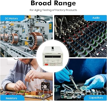 MP3020D DC Power Supply DC 0-32V DC 0-20A Continuously Variable, Constant Voltageand Constant Current Automatic Conversion, DC Power Supply with 4 Safety Protections (OVP, OCP, OTP and OPP)