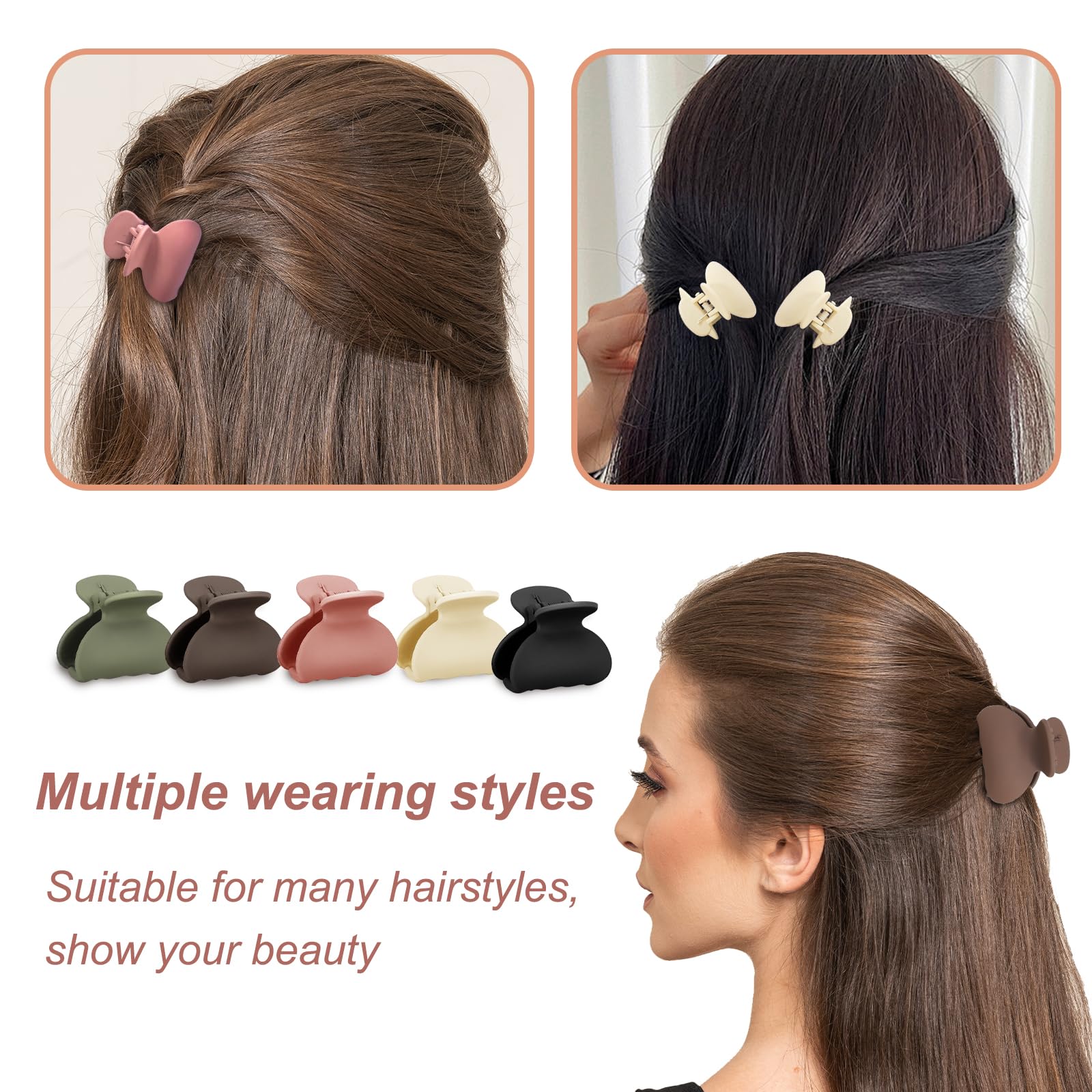 PROPOG Small Hair Clips Women - Image 4